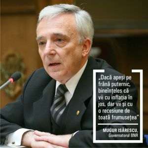 BNR a majorat prognoza de inflaţie; Când vom avea o rată scăzută?